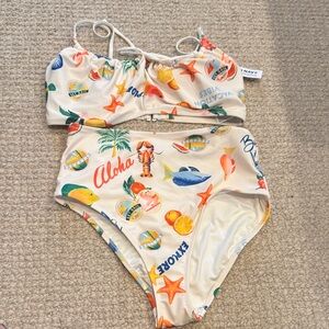 Alemais Like Bikini with Tropical Print